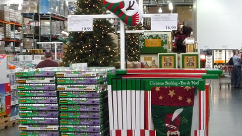 Costco Holiday Merchandise Pallets