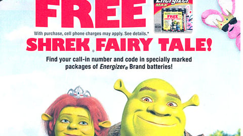Energizer 'Shrek the Third' FSI
