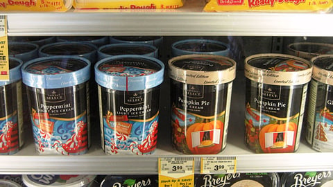 Safeway Select Ice Cream Merchandising