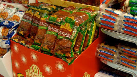 Arnold Stuffing Bread Holiday Shipper