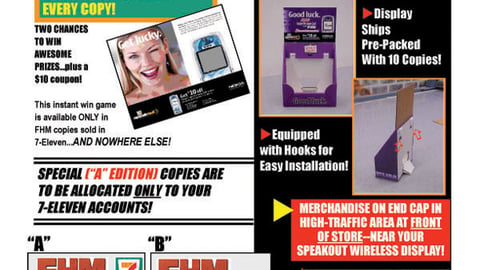 7-Eleven/'FHM'/Nokia Sell Sheet