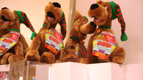 Macy's Scooby-Doo Plush Display