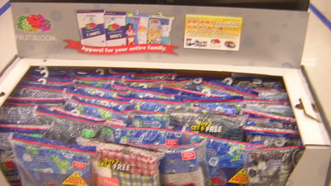 Fruit of the Loom Pallet Header