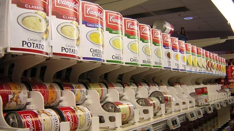 Campbell Soup Shelf Organizer