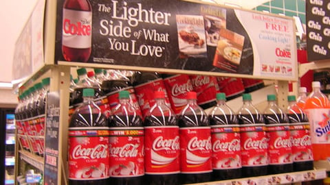 Coca-Cola Walgreens Endcap