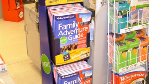 Rand McNally Disney Sweeps Floorstand