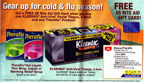 Rite Aid Kleenex Feature