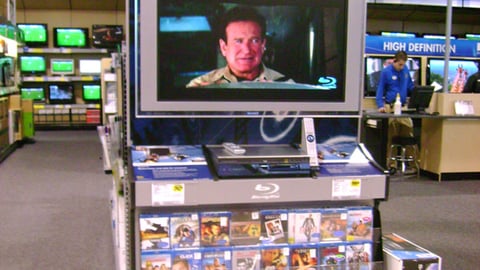Sony Blu-ray Endcap