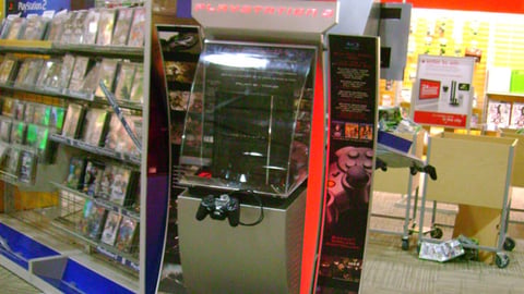 Sony Playstation 3 Kiosk