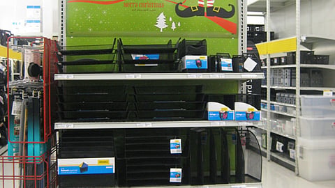 OfficeMax Holiday Endcap