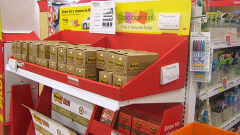 3M/Office Depot Sweeps Shelf Tray