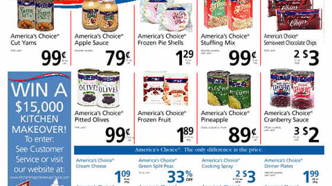 A&P Kitchen Sweepstakes Feature