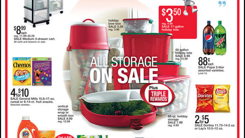 Kmart 'Storage Sale' Circular Cover