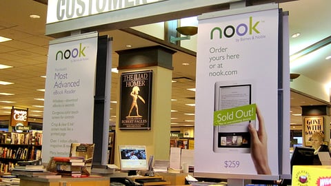 Barnes & Noble Nook Signs