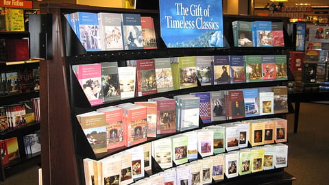 Barnes & Noble 'Timeless Classics' Display