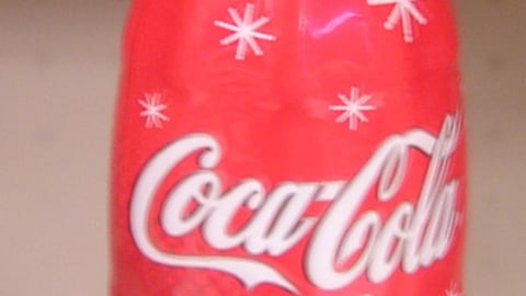 Coke Holiday Bottle for Target