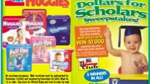 Pathmark/Huggies Feature