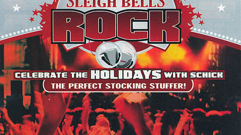 Schick 'Sleigh Bells Rock' FSI