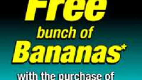 Meijer/Rayovac 'Free Bananas' Feature