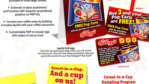 Kellogg's 2005 Pop Tarts/Cereal-In-A-Cup Promotions