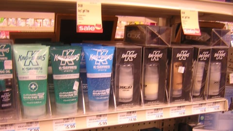 King of Shaves Products at CVS