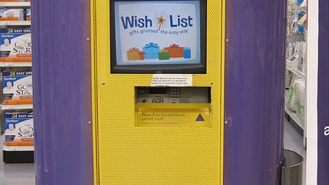 Babies "R" Us 'Wish List' Kiosk