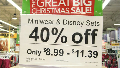 Babies "R" Us 'Christmas Sale' Topper