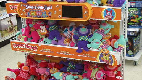 Toys "R" Us Sing-a-ma-jigs Display