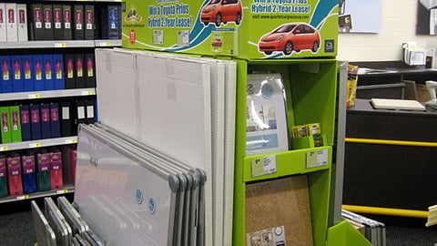 Quartet Sweeps Pallet Display