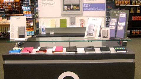 Barnes & Noble Nook Help Desk Display