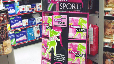 Playtex Sport Floorstand