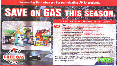 Rite Aid Gas Cash Feature