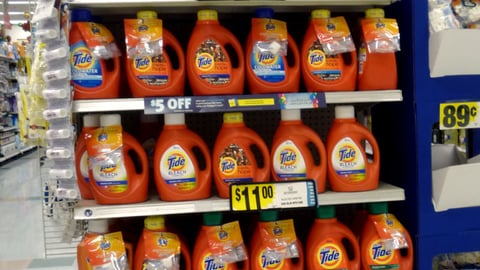 Kroger P&G 'Big Savings' Shelf Signs