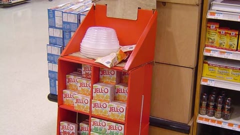 Jell-O/Dole Food Co. Holiday Display