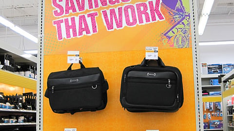 OfficeMax 'Savings That Work' Endcap