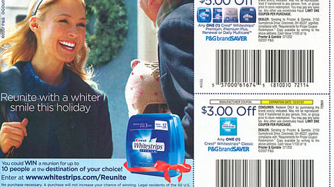Crest Whitestrips Sweeps FSI