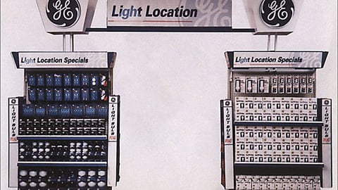 GE Light Locations Display
