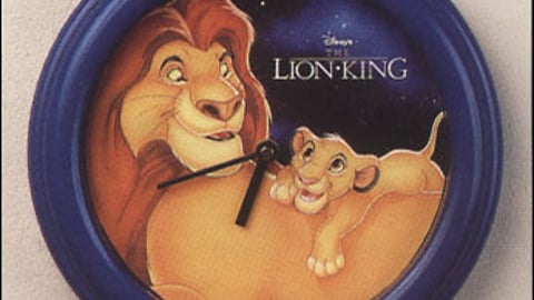 Disney Lion King Clock