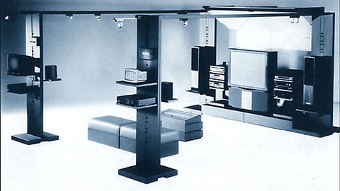 Sony Home Entertainment Products Display