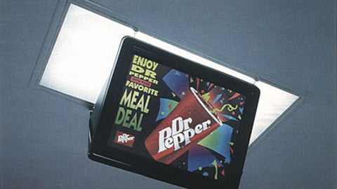Dr Pepper Light Thief Display