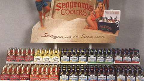 Seagram's Coolers Display