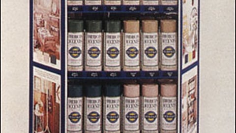 Rust-Oleum Rack Display