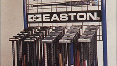 Easton Bats Display