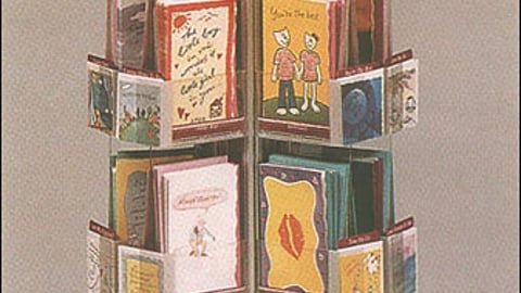Love Talk Greeting Cards Display