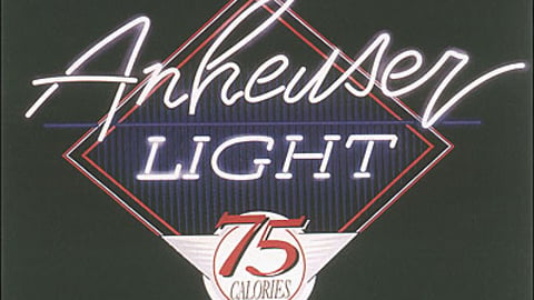 Anheuser Light Neon Sign