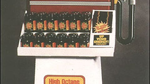 Up Your Gas Energy Pills Display