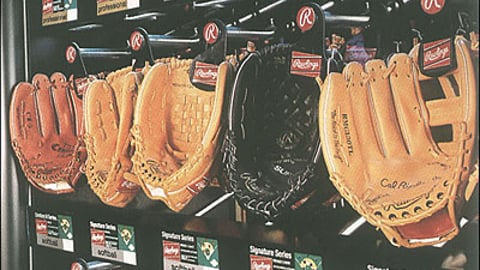 Rawlings Baseball Endcap Display
