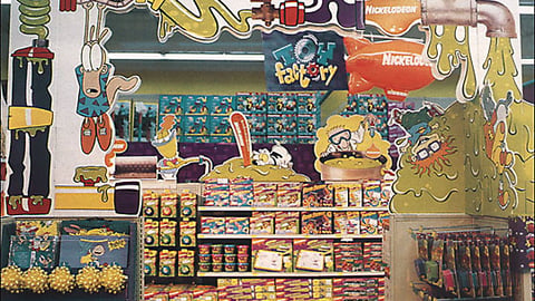 Nickelodeon Toy Display