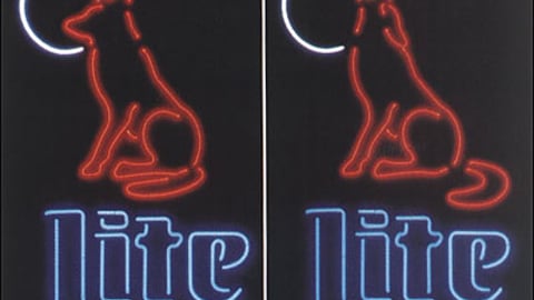 Miller Wolf Neon