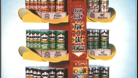 Pringles Interactive Floor Display